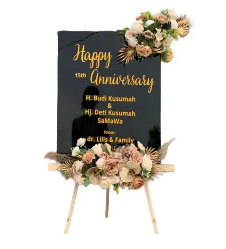 Papan Bunga Akrilik Karang Layung